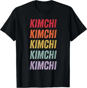 Casual Cotton shortsleeve tees Kimchi a T-Shirt