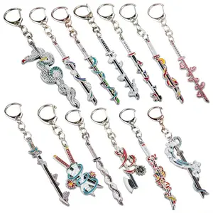 Demon Slayer Katana Kimetsu no Yaiba Collectible Sword Keychains - Nezuko, Tanjiro, Zenitsu, Inosuke cool keychain