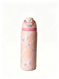 Owala 32oz FreeSip Insulated Stainless Steel Water Bottle with Straw, 32oz, Leak Proof, BPA Free, Cute Pink Bow Special Edition, Perfect for Travel, Sports & School Drinkware Flasks Bottled Tumbler Drinkware Flasks Glass Juice Lids and Plaid toddler blank