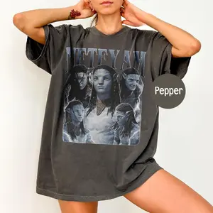 Avatar Neteyam Comfort T-shirt, Way of Water Homage Movie Shirt, Neytiri Jake Sully Boyfriend Girlfriend Gift, Shirt Gift