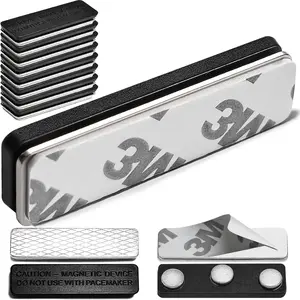 Curtain - 12 Pair Curtain  Closure with Adhesive for Blackout Curtains,  Curtain Clips to Hold Curtains Closed