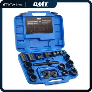 Orion Motor Tech Heavy-Duty Master Ball Joint Press Kit, 23pc Blue/Black Ball Joint Press & U Joint Removal Kit with Sockets and Universal Adapters, Heavy Duty Ball Joint Tool Set, , Limited Time Deal, tool box