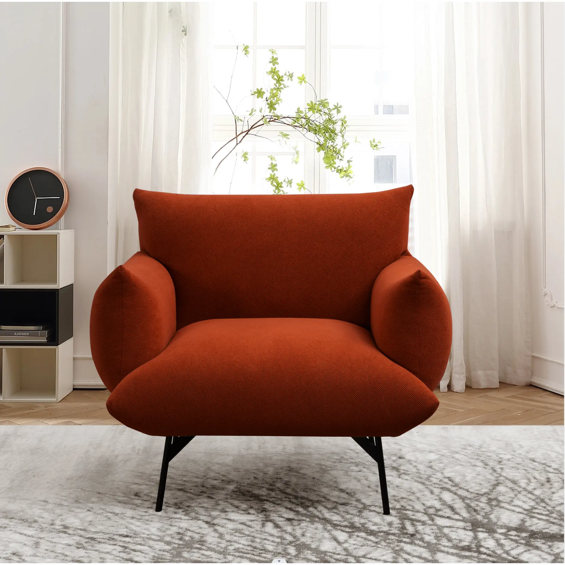 Westport Modern Velvet Accent Chair Westport Modern Velvet Accent Chair