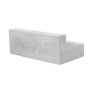 Monument Series Concrete Ledge Obstacle - 4.25" Wide, 2" Tall - "Sterling Gray" Colorway