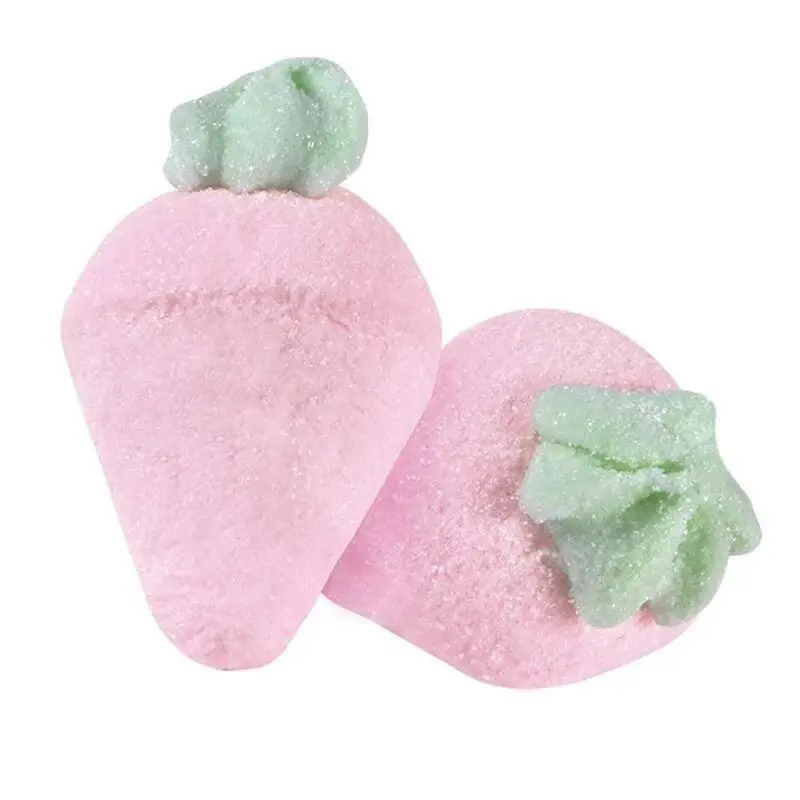 Bulgari Swedish Sugared Sour Strawberry Marshmallows 2lb