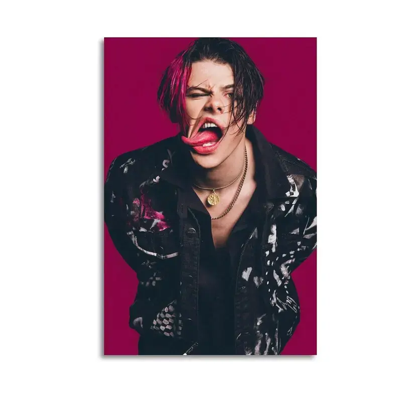 Yungblud HomeDecor WallArt LivingRoom Canvas for Bedroom Decor Canvas Poster Aesthetic Office Bathroom Painting Picture Print Modern Family
