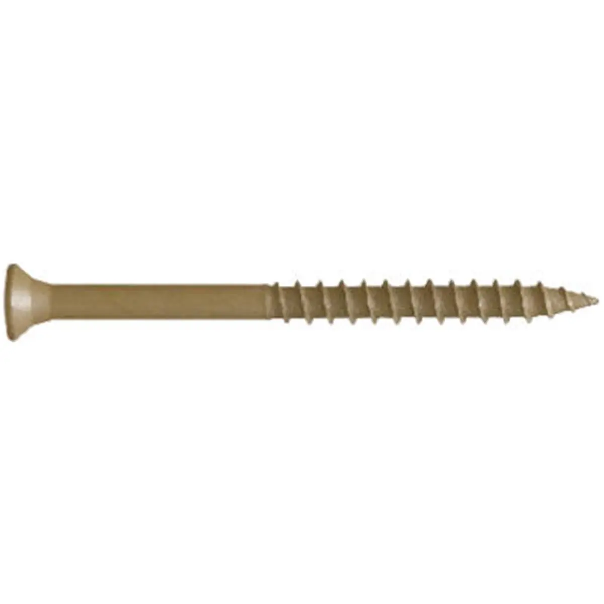 212 MAIN FastenMaster FMGD002-75 2 in. Gold Guarddog Deck Screws - 75-Pack, Work Tools for ACQ Treated Exterior Decks, Includes Driver Bit