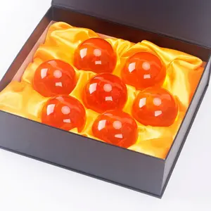 Megahit Resin crystal ball cosplay decorative supplies, activity party decorative supplies. The size is 1.6 inches. Christmas gifts transparent star ornaments