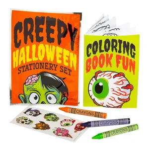 Halloween Creepy Treats Stationery Sets - 12 Pc.