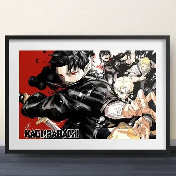 Kagurabachi Chapter 47 Cover Art Poster - Shonen Jump merch manga gift