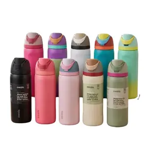 Owala 24 oz Insulated Water Bottle | Leakproof Flip Straw