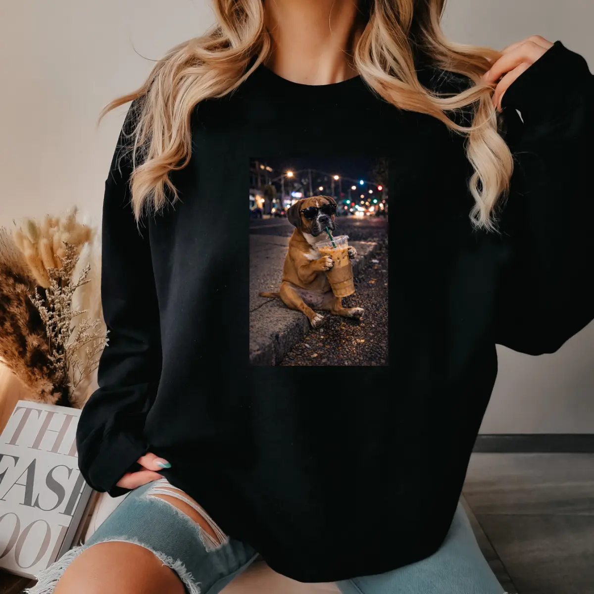 coffee dog sweatshirt coffee dog sweatshirt