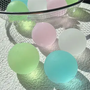 Blue Maltose Squishy Toys Anti Stress Sensory Fidgets Toy Soft Simulated Transparent Blue Maltose Slow-rebound Decompression Toy