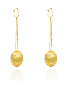 Elegant Long Dangle Beaded Earrings, Large Hoop Design, Perfect for Parties & Daily Wear, Trendy Jewelry Accessory