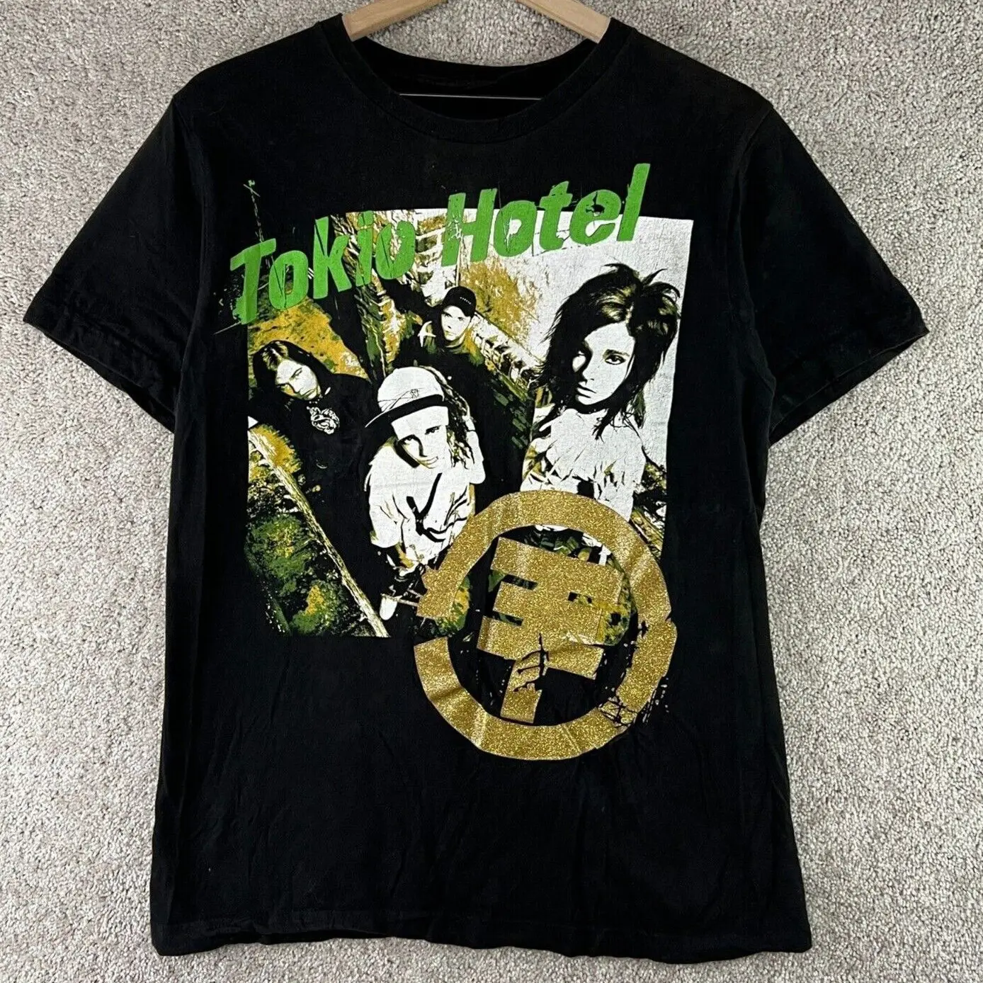Darkside of the Sun VTG Tokio Hotel Band Shirt Black Unisex S-2345XL D0141