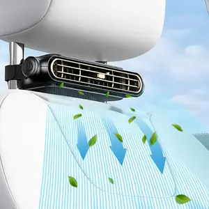 Portable Car Seat Cooler, Adjustable Car Fan, 3 Gear Wind Speed Car Seat Cooler, Suitable for Most Cars, SUV, RV, Boat