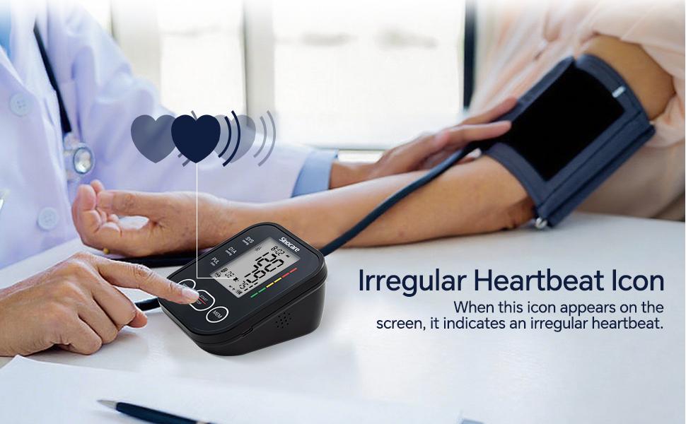 【Father'sDayGift】Sinocare 30E Blood Pressure Monitor,Adjustable Cuff 8.6"-16.5", Monitoring Accuracy, One-Button Operation, Dual User Mode, Posture Detection & Irregular Heartbeat Alert,Blood Pressure Monitor Measurement, Ease Of Use 【Father'sDayGift】Sinocare 30E Blood Pressure Monitor,Adjustable Cuff 8.6"-16.5", Monitoring Accuracy, One-Button Operation, Dual User Mode, Posture Detection & Irregular Heartbeat Alert,Blood Pressure Monitor Measurement, Ease Of Use
