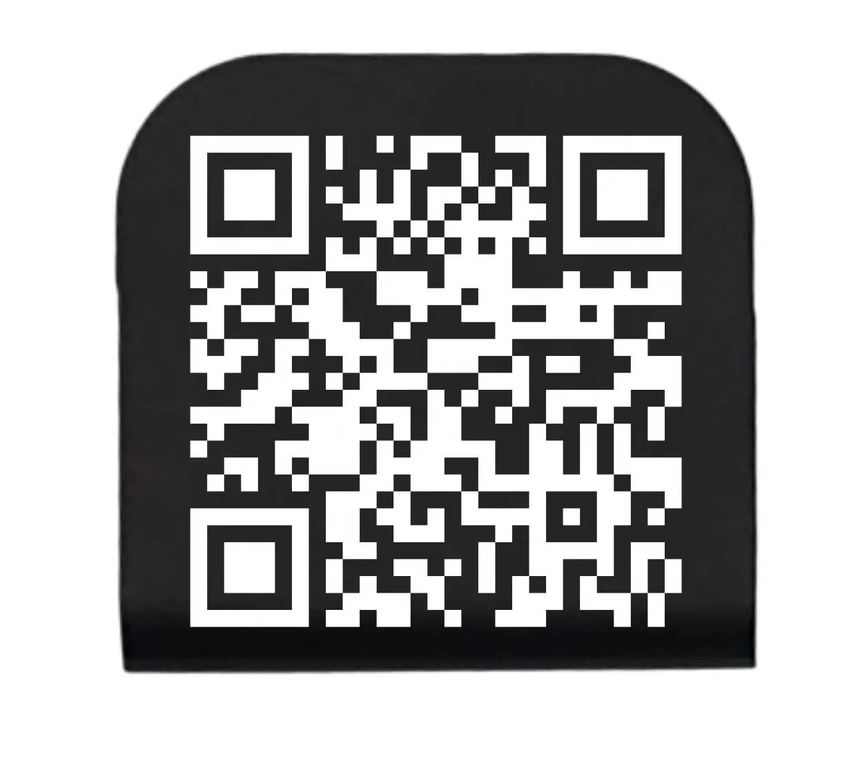 Funny QR Code Hidden Message Hat Clip - Scannable QR Code Can Be Customized For Your Business or Website Of Your Choice