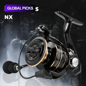 Rooblinos NX Full Metal CNC Fishing Reel 8KG Max Drag Saltwater Freshwater Spinning Reel Heavy Duty Corrosion Resistant Stainless Steel Gear Smooth Powerful Offshore Inshore Bass Tuna GT Surf Jigging Fishing Reel for Anglers