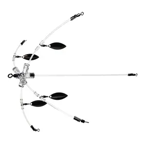 Clear Umbrella Rig(CUR) Evolution Finesse Bladed