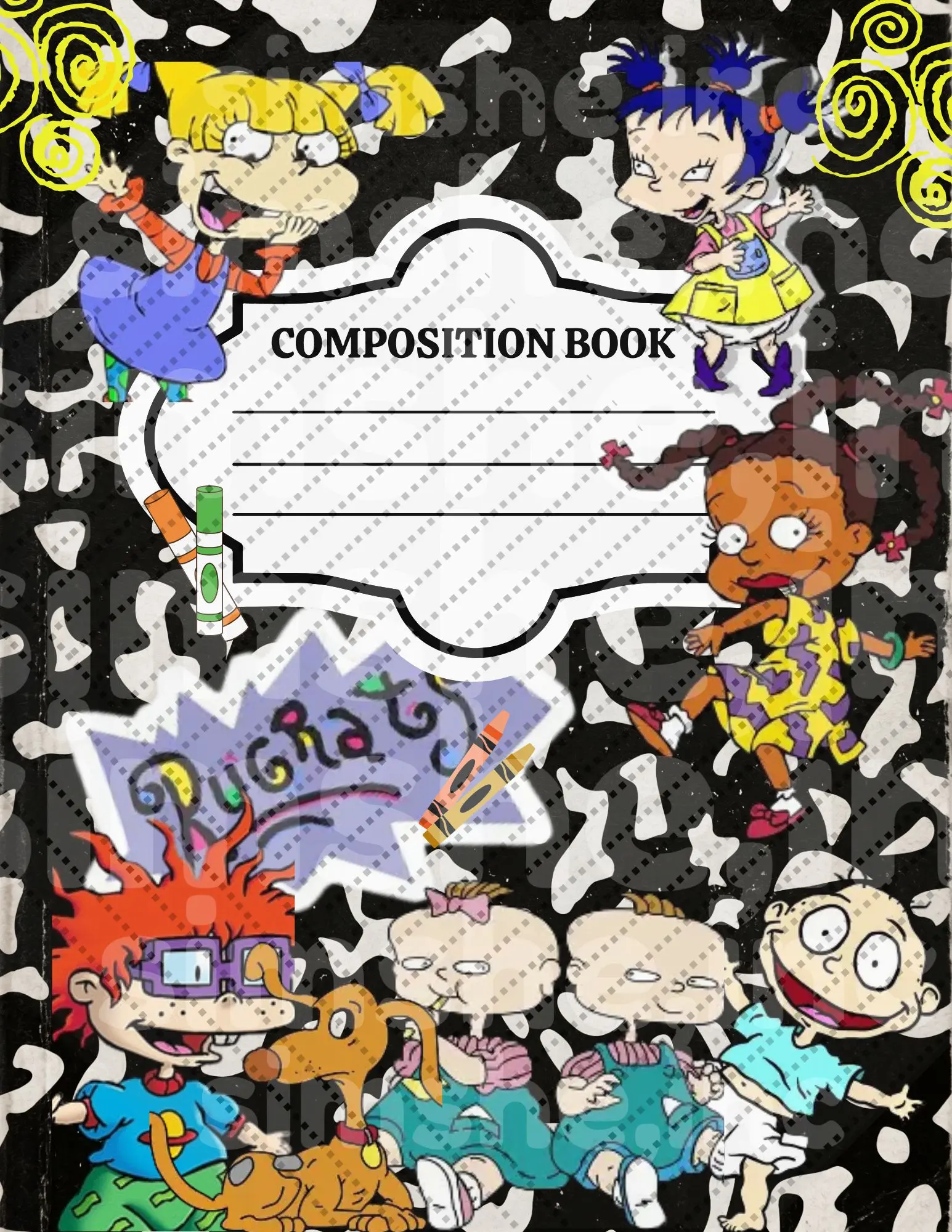Rugrats Notebook Cover