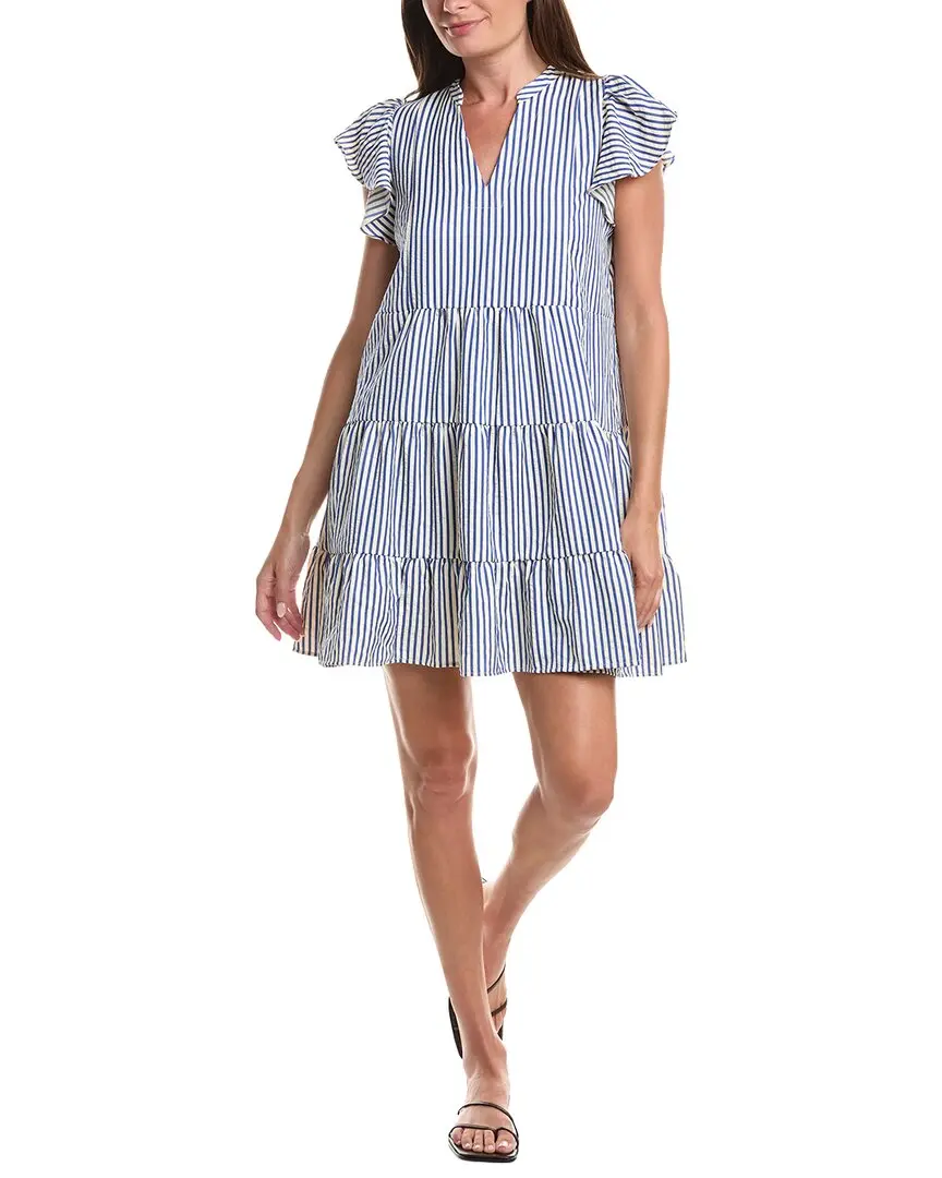 CeCe Ruffle Tiered Seersucker Mini Dress CeCe Ruffle Tiered Seersucker Mini Dress