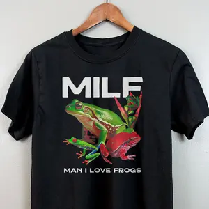 Man I Love Frogs Apparel, Proudly Printed In The USA, t-shirt / hoodie #funny #josh&jase #britishhumor