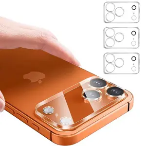 1-3Pcs Clear Camera Lens Protector For IPhone 17 Series Back Camera Screen Protector Lens Tempered Glass For IPhone 17Air 17Pro 17ProMax