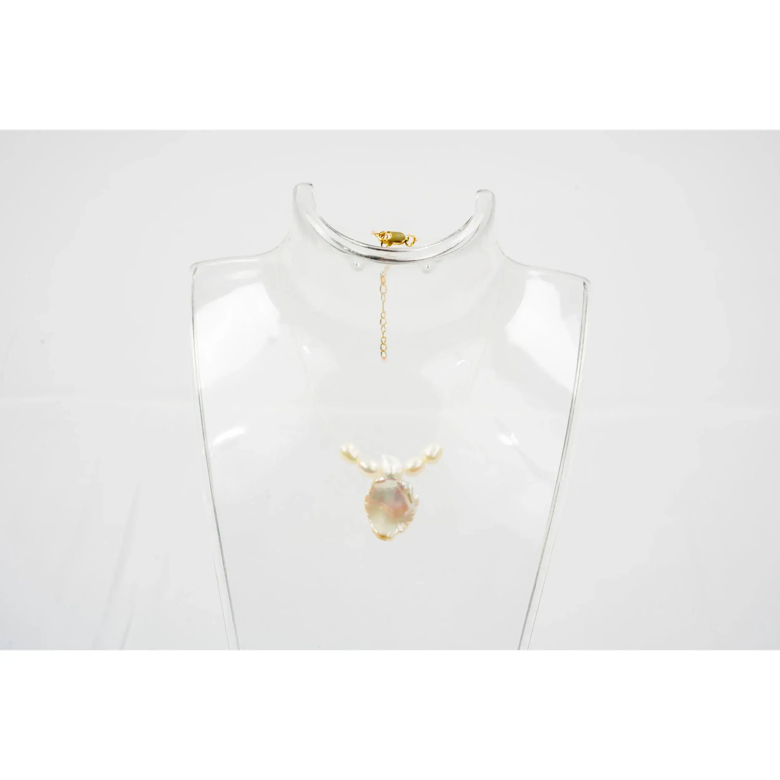 Angelfish Floating Pearl Necklace