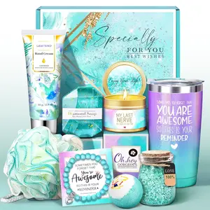 Teacher Appreciation Birthday Gifts for Women, Gifts for Women, Mom, Wife, Girlfriend, Sister, Friends, Her, Relaxing Spa Gifts Basket Self Care Gifts, Christmas, Valentine's Day, Mother's Day Gifts