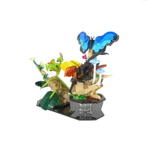 Acrylic Tiered Display Stand Compatible with LEGO® 21342 Ideas The Insect Collection - Set Not Included