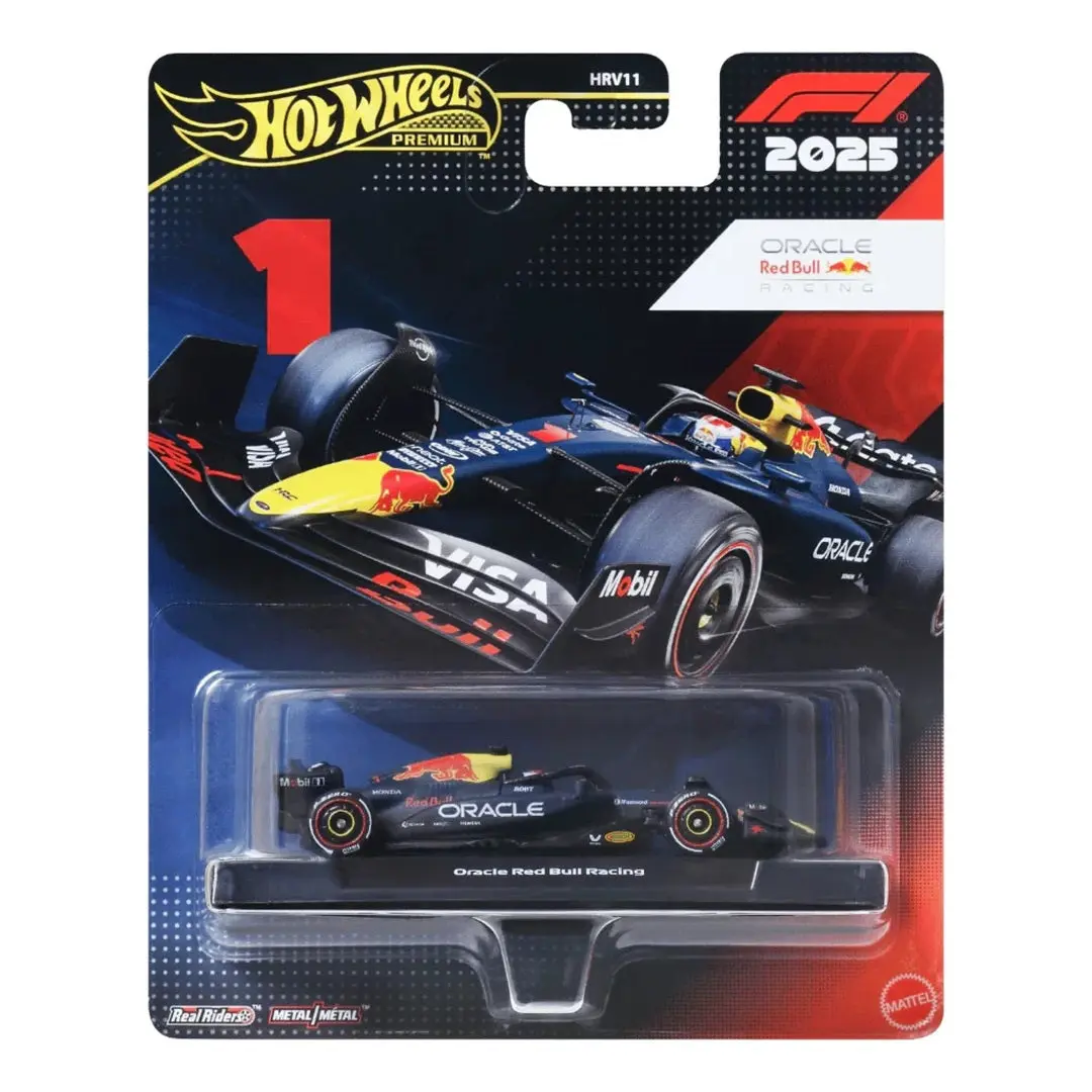 Hot Wheels Premium Formula 1 2025 #1 Oracle Red Bull Racing Team