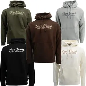 Dive Bomb Industries Hoodie, Classic Hunting Pullover for Waterfowl Hunters, Trending Christmas Unisex Graphic Hoodie, Casual Outfit, Comfortable Menswear & Womenswear Top, Perfect Xmas Gift For Men And Women, Nov24