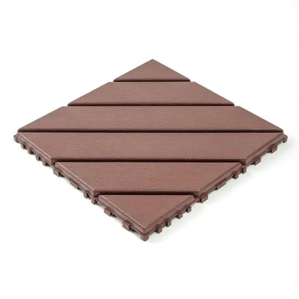 44-Pack Interlocking Patio Deck Tiles – 12"x12" Waterproof PP Flooring with Strong Load Support, Tool-Free DIY Installation for Backyard Balcony Poolside