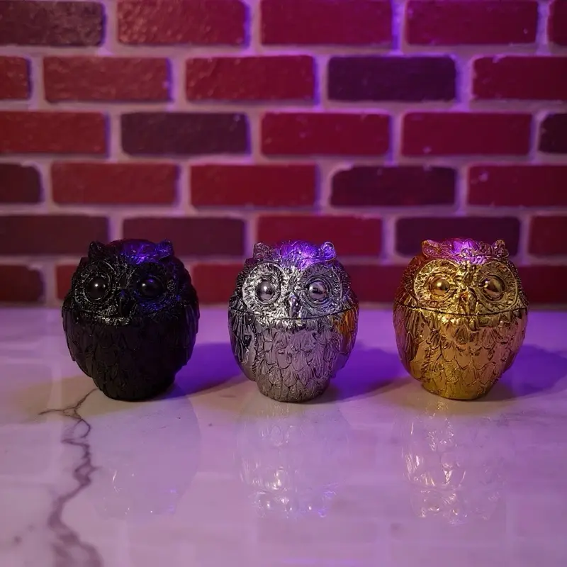 Owl shape coffee bean grinder, 4 layer coffee bean grinder.