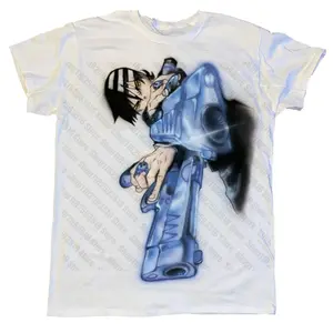 Gothic Woman T-shirts Grunge Clothes Y2k Kitty Kawaii Clothing Female 90s Vintage Clothes for Women Baby Tees Y2k Tops T-shirt