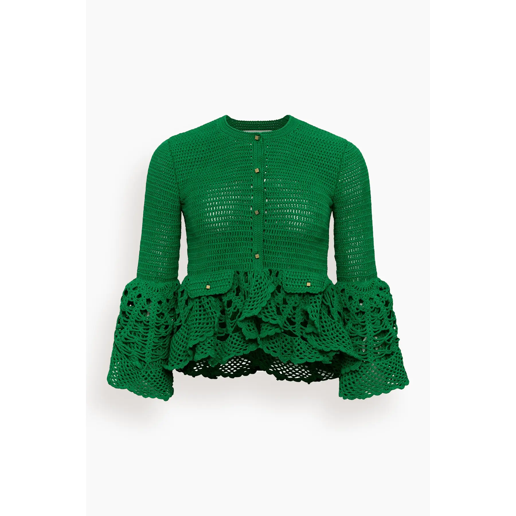 Uma Cardigan Jacket in Green