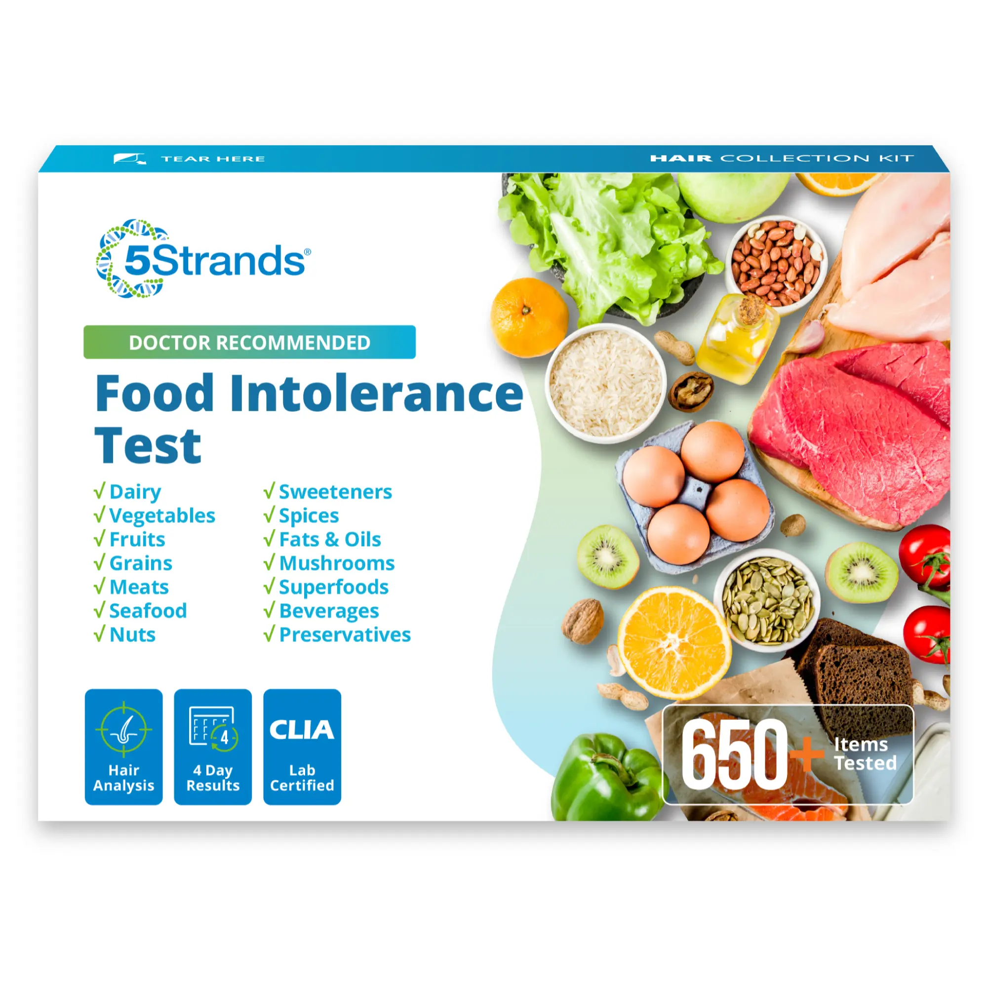 5Strands Food Intolerance Kit