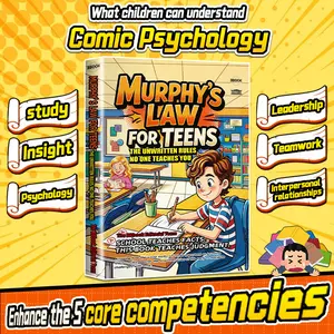 Kids Growth Book - Murphy's Law Guide, Teen Social Psychology, EQ Development Reading for Children's Humanities & Social Sciences