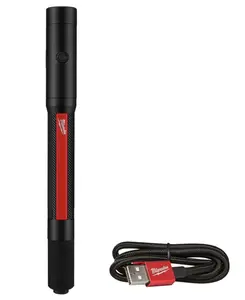 Milwaukee 2010R 250 Lumens Internal Rechargeable Penlight with Laser