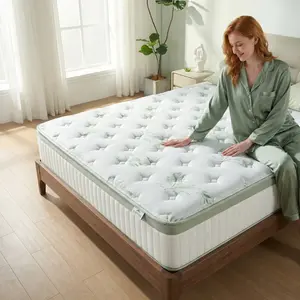 Hybrid Mattress | Medium Firm | Pocket Coils + Memory Foam | Quiet Sleep