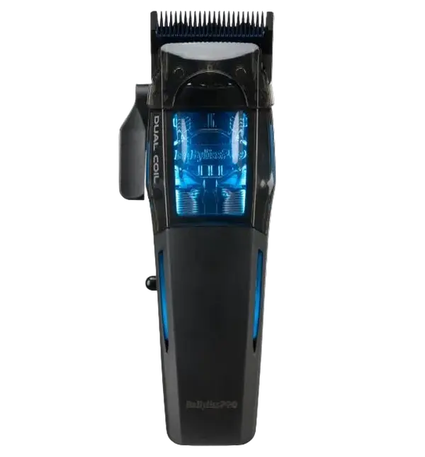 BabylissPro Dual-Coil Motor Hair Clipper, Salon & Barber Tools, 2-Year Warranty, 9500rpm Motor, Beard Shaping Hair Trimmers & Clippers