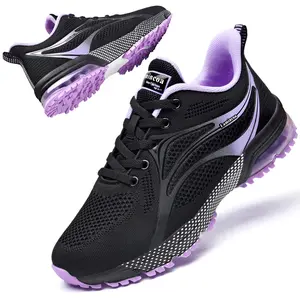 Women Air Running Sneakers Casual Lightweight Walking Shoes with Air Cushioned Design & Removable Insole for Outdoor Sport Gym Shoes