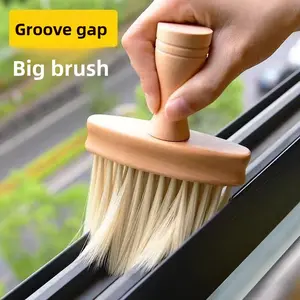 Multi-Purpose Dust Cleaning Brush for Car Interior & Home Use, Soft Bristle Crevice Cleaner for Keyboard, Window Sill & Air Vent, Large Dusting Brush to Remove Dust & Debris Efficiently