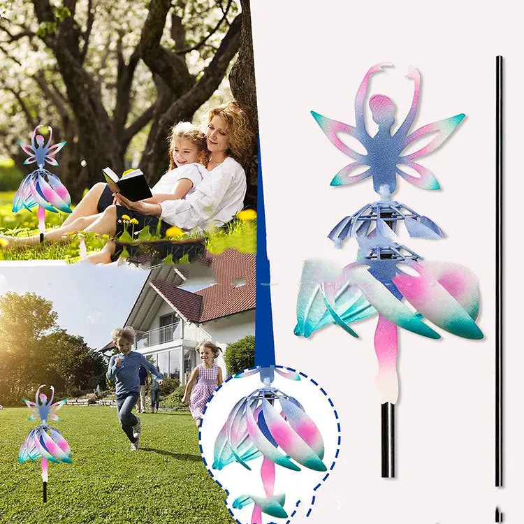 Fairy Ballerina Wind Spinner Stand-alone Station
