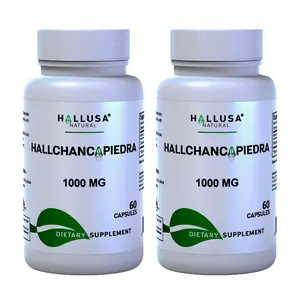 HALLUSA NATURAL Hallchancapiedra Dietary Herbal Supplement, 120 Capsules with 1000mg Phyllanthus Niruri Extract, Supports Kidney & Urinary Health for Men & Women - Healthcare