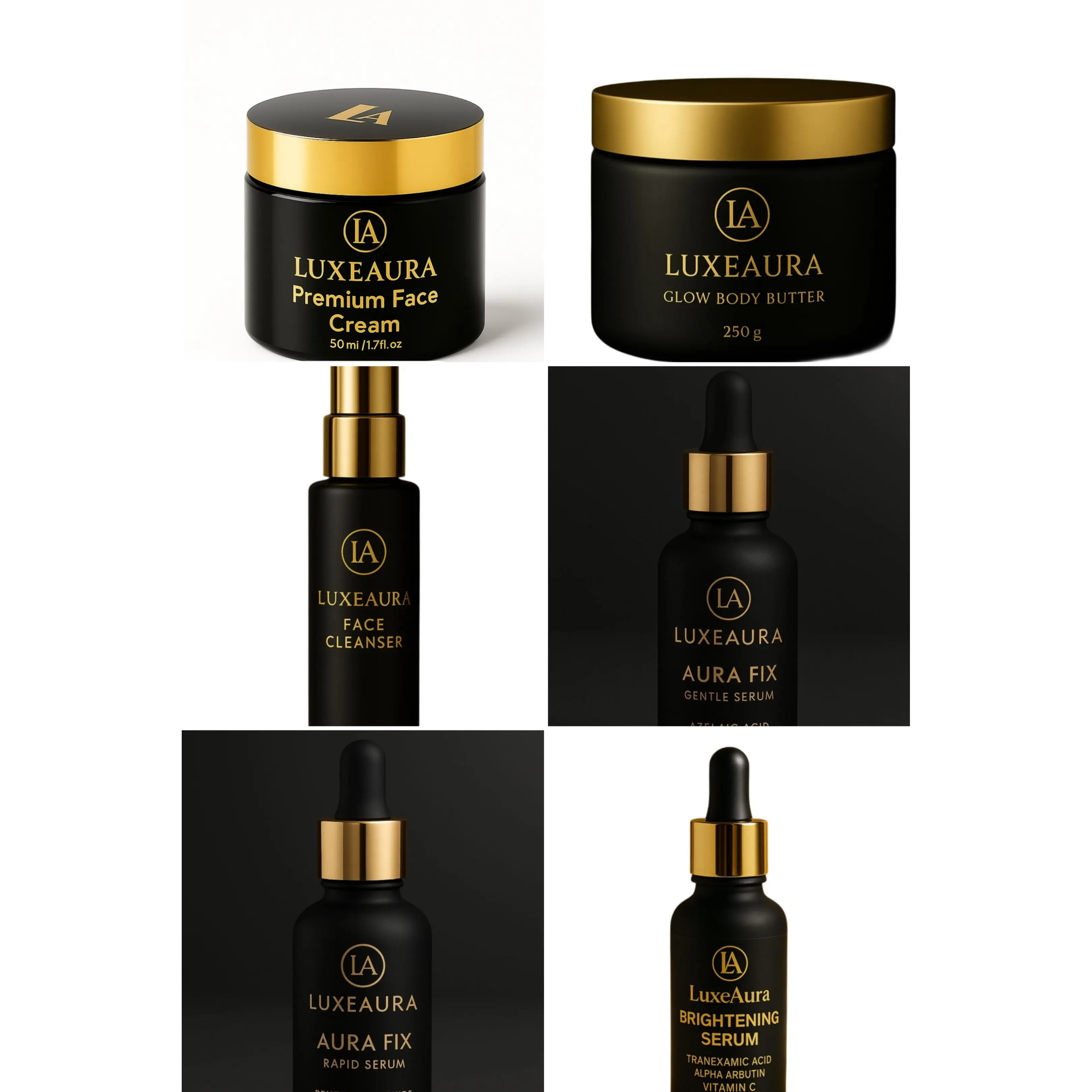 Full Body Glow Skincare Bundle, Beauty & Personal Care Kit for Radiant Skin