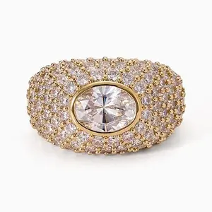 Radiance by Absolute™ Oval-Cut Dome Ring