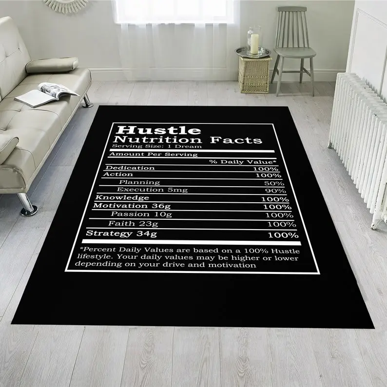Hypebeast rug, fun area rug, modern rug, trendy rug, popular rug, decorative rug, teen room rug, gift for her, gift for him, home décor