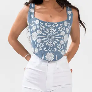 Plebita Denim Corset